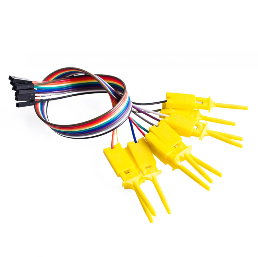 [Простой рот] 10 шт. проверка качества зажима крючка. Тестовая папка для