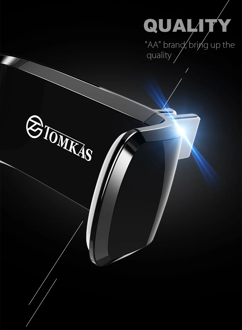 Автомобильный держатель для телефона TOMKAS для iPhone 6 Sumsung Air Vent Автомобильный держатель 360 градусов, универсальный держатель для мобильного телефона