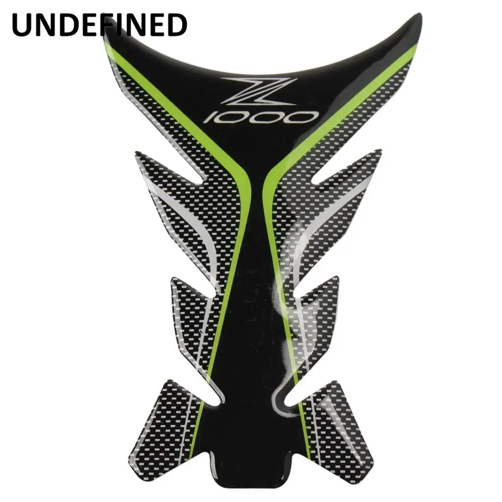 Определено для Kawasaki Z1000 Z900 Z750 Z650 Z 3D мотоциклетные Стикеры Fishbone топливного бака Pad Protector Наклейка Pegatinas Moto