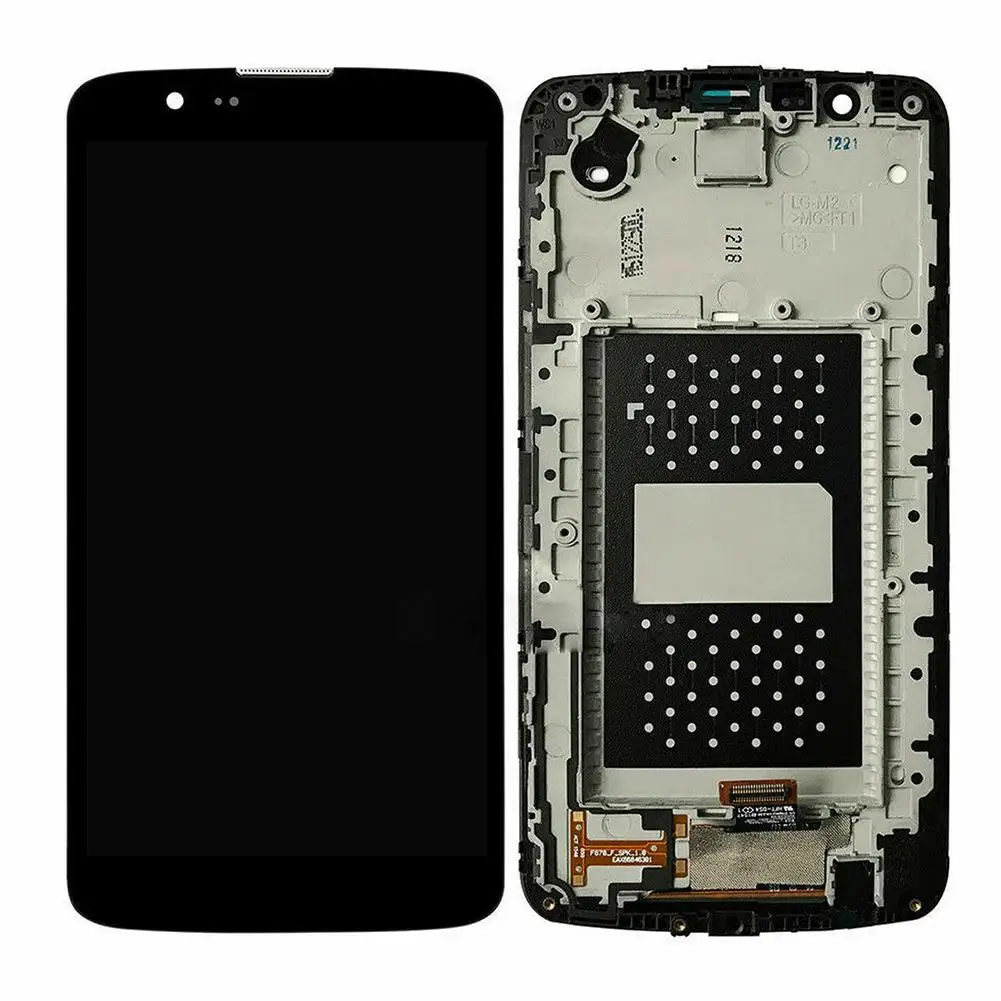 Новое поступление сенсорный ЖК экран дигитайзер рамка для LG K10 K410 K420N K428 K430 K430DS