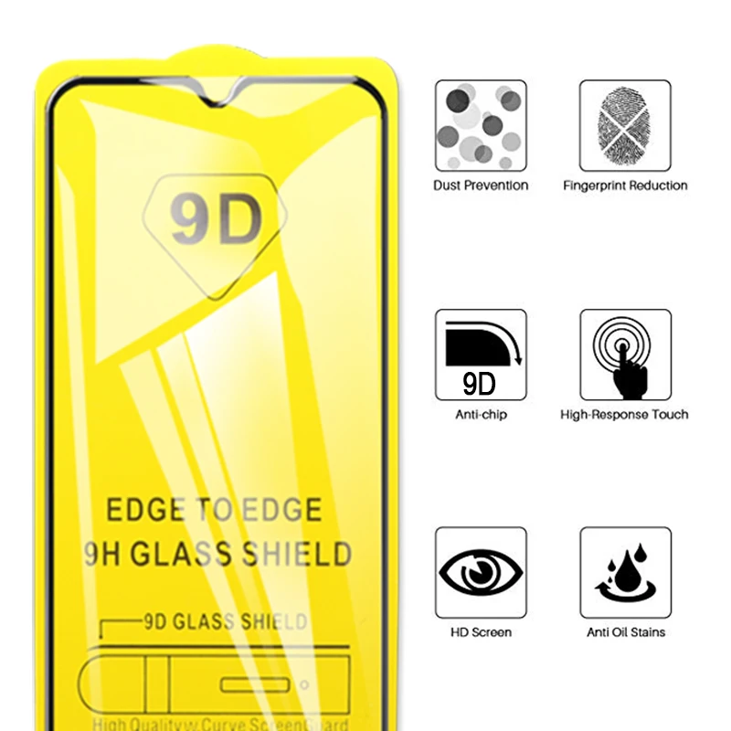 9D закаленное стекло для samsung galaxy m30 m20 m10 Полное покрытие экрана m105f m205f m305f защитная
