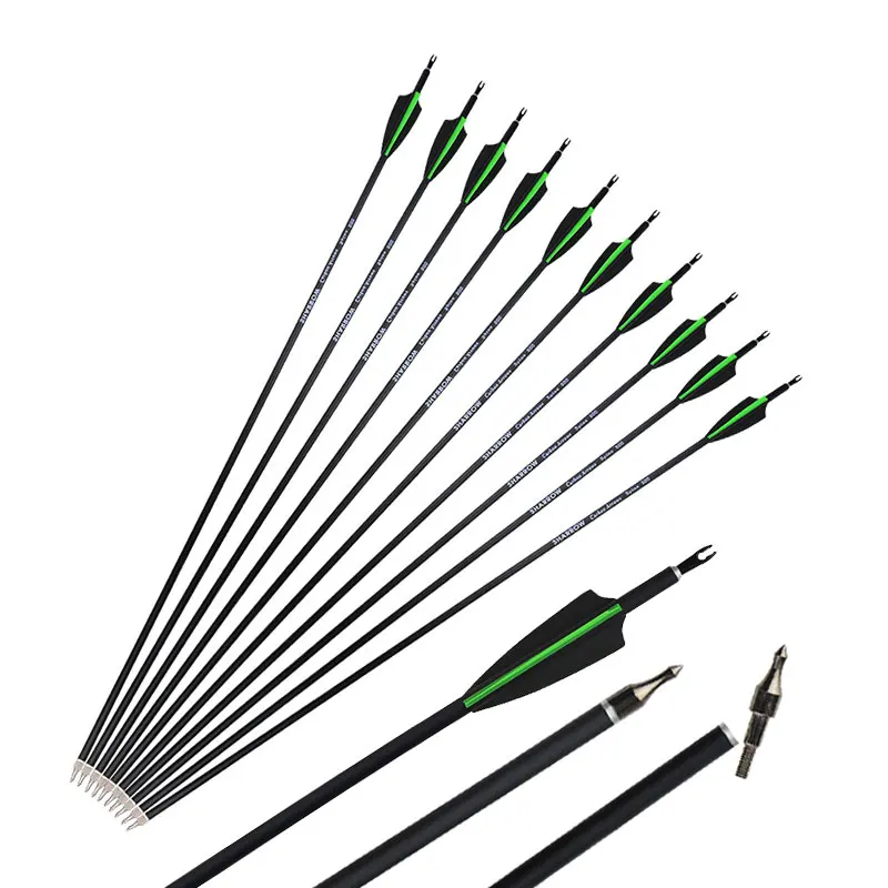 30/40lbs набор изогнутых бантов для стрельбы из лука углеродная стрела колчан отдыха