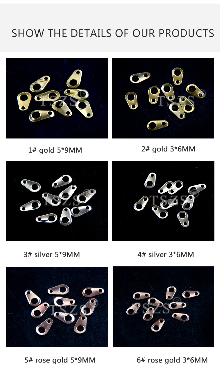 50 шт./лот мини металлические застежки-молнии в стиле панк для дизайна ногтей 3D