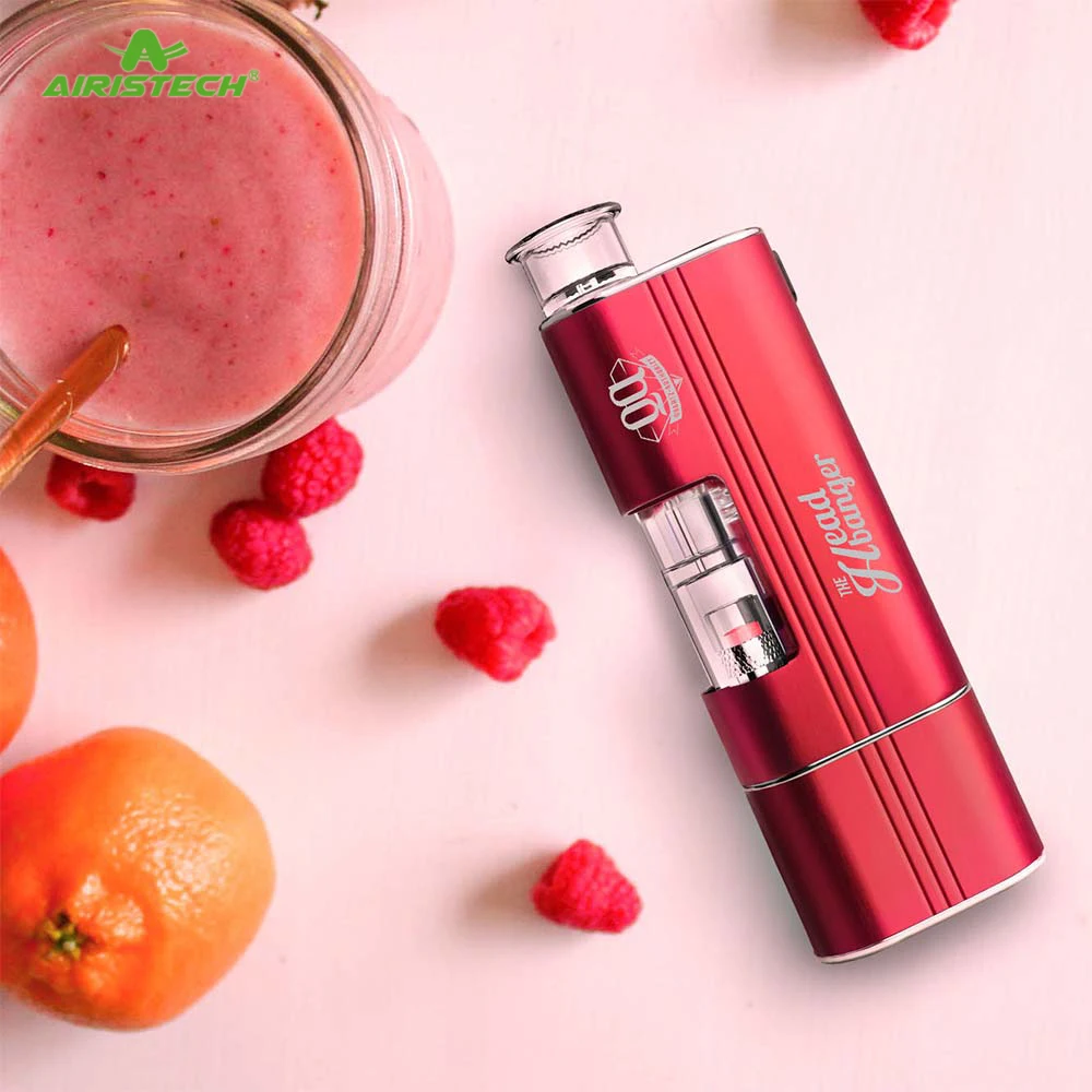 Оригинал Airistech Headbanger комплект испаритель 1500 mah Qcell кварцевая спираль Vape ручка Dip Dab