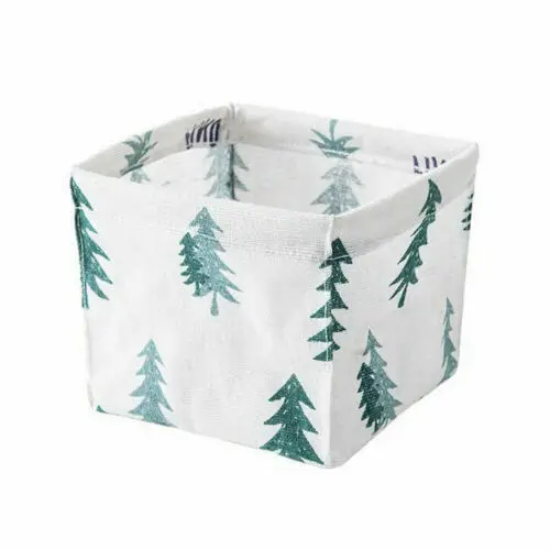 1 Складная льняная складная корзина для хранения шкаф коробка игрушек контейнер