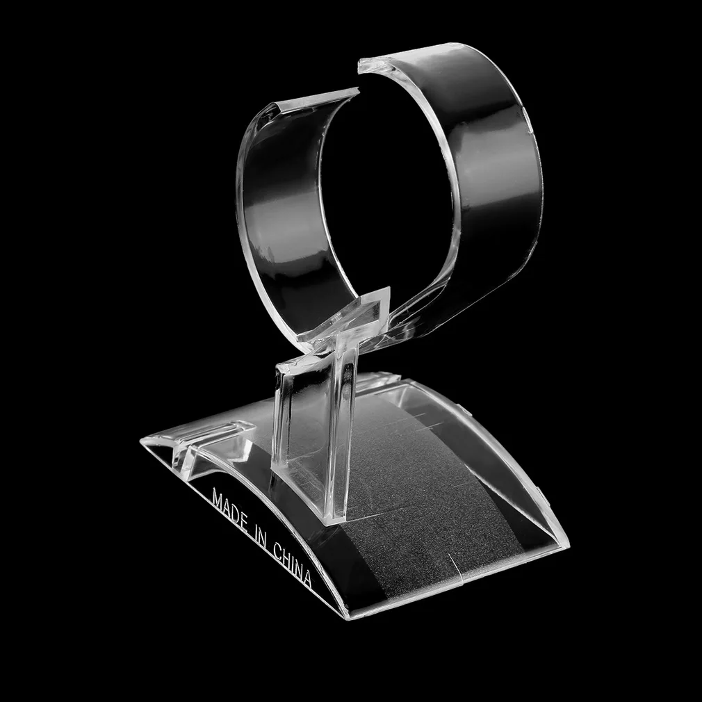 

Clear Acrylic Bracelet Watch Display Holder Stand Rack Retail Shop Showcase Stand Tool Transparent Wrist Watch Lightweight Stand