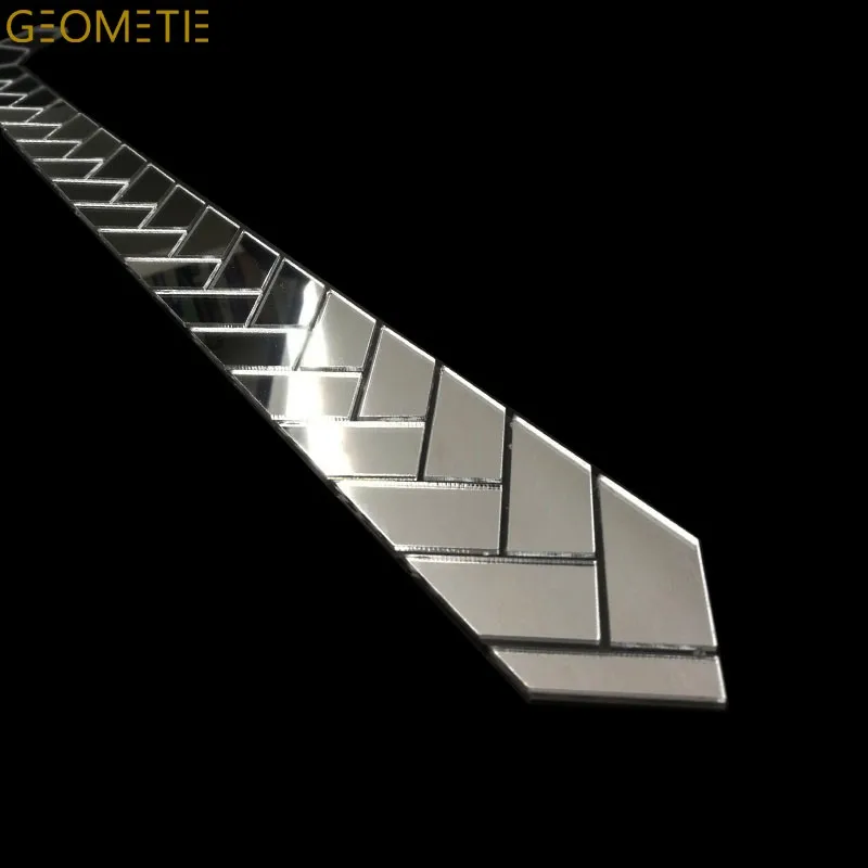 Фото Acrylic Bling Plaid Necktie Silk Slim Fit Men Blazer Wedding Party Fashion Show Business Cravat Luxury Brand Handmade Jewelry №3