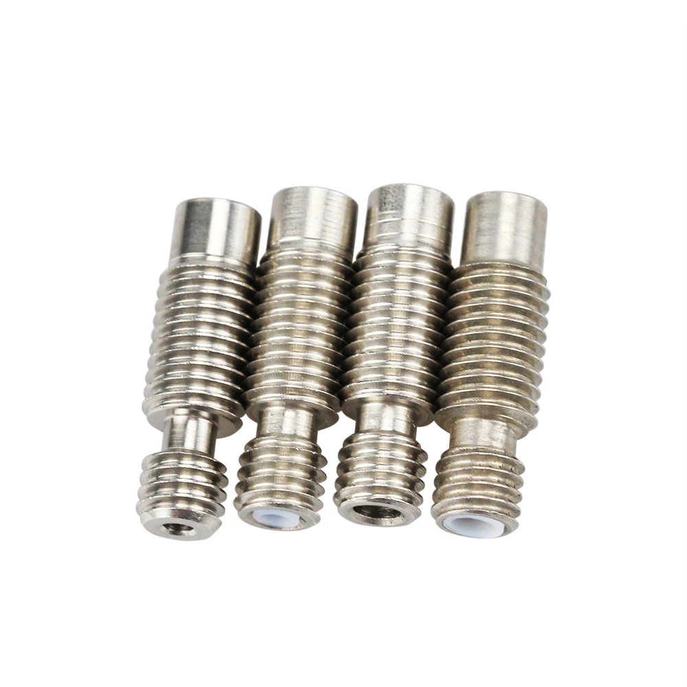 E3D V6 HeatBreak Hotend горло для 1,75 мм/3,0 мм нити цельнометаллический/с PTFE M6 M7 нержавеющая сталь дистанционного питания трубки