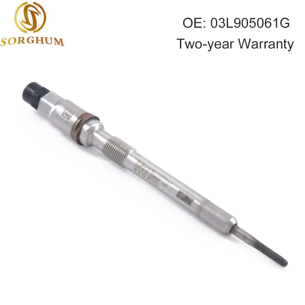 Sorghum новая свеча накаливания 03L905061G подходит для VW Jetta Touareg Golf Passat Beetle Audi Q7
