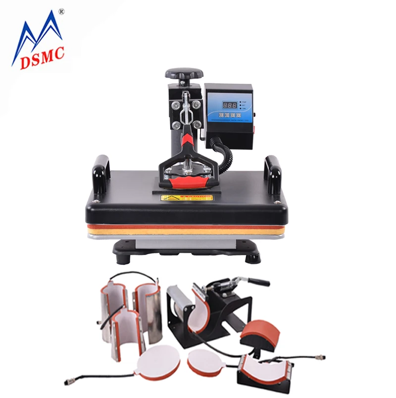 Заводская цена термопресс 8 в 1 печатная машина для печати на футболках |