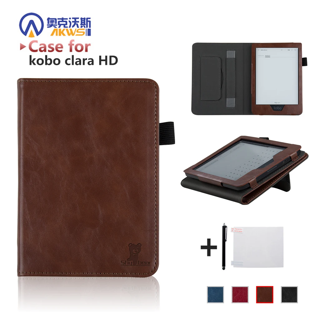 Флип чехол для Kobo Clear HD 6 дюймов электронная книга защитный с ручкой