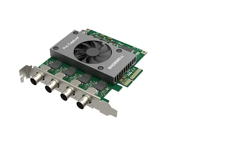 2019 Pro Capture Quad SDI четыре канала SD/HD/3G вход dvr видеозахват 1080P HD карта захвата|capture card|hd