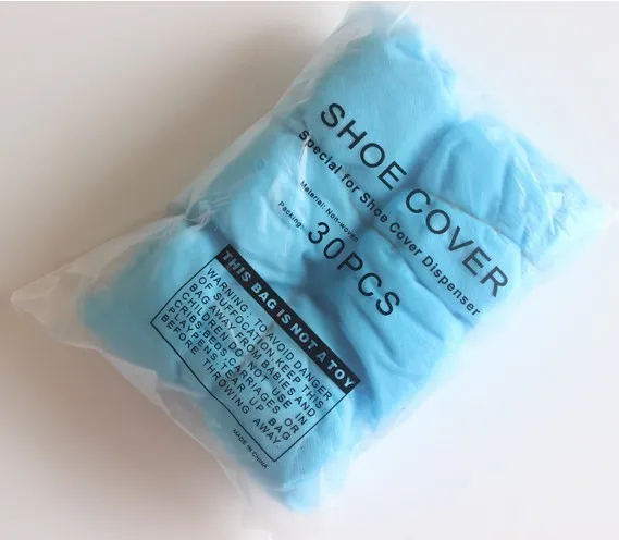 Оптовая продажа 1 партия/30 шт. высококачественные нетканые чехлы для обуви