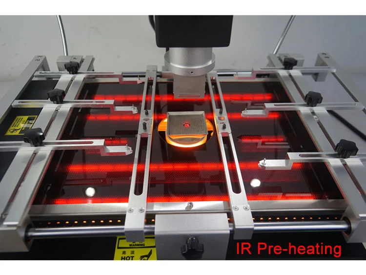 Станция для переделки горячим воздухом и инфракрасным bga 2 в 1 BAUER OMEGA XD