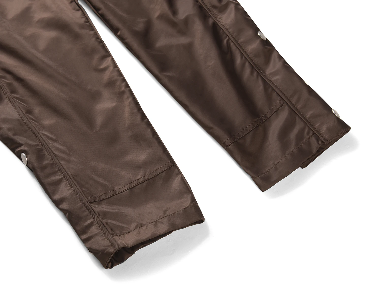 QoolXCWear Мужские штаны с боковой застежкой, брюки-карго в стиле хип-хоп, облегающие, с ребристым поясом, спортивные штаны, черные/кофейные штаны