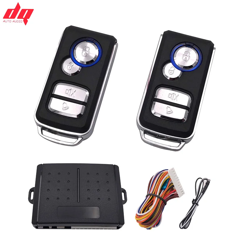 Автомобильная система сигнализации 12 + 4 автомобильная блокировки двери с ключом