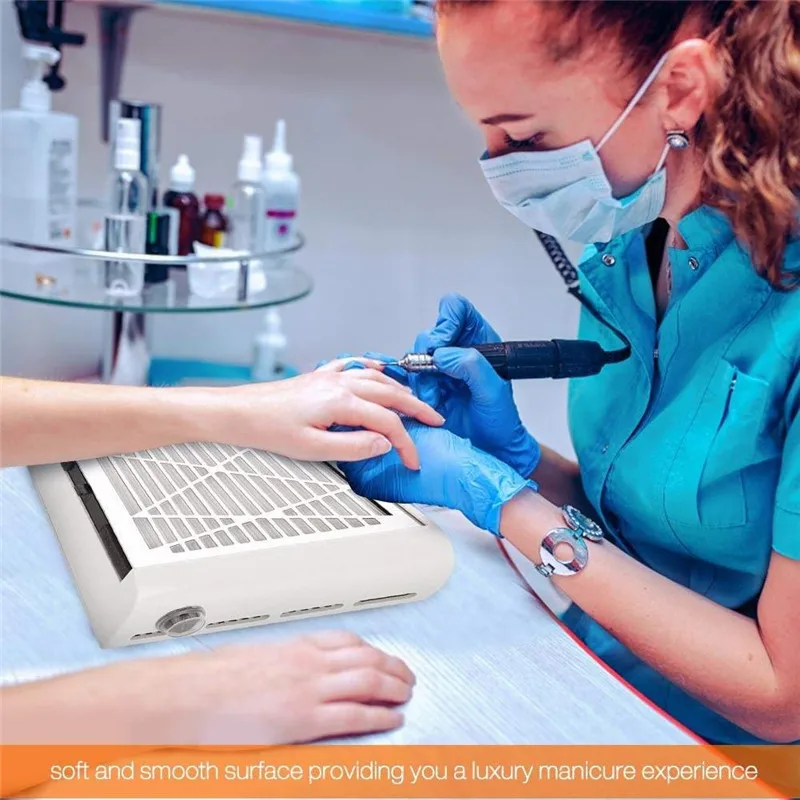 Пылеуловитель для ногтей мощностью 40 Вт инструменты самостоятельного дизайна