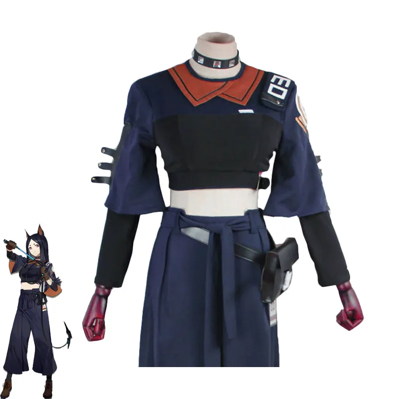 Костюм для косплея доберманна из игры Рыцари униформа офицера обучения женское