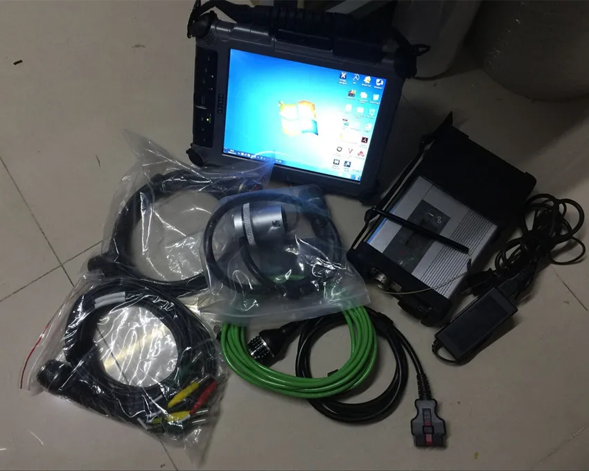 Полное программное обеспечение Mb Star c5 Ssd ноутбук Xplore Ix104 планшет i7 4g сенсорный