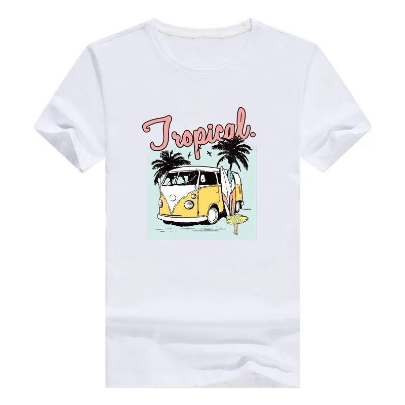 Японские фотообои с рисунком железа для футболок одежды летних автобусов винил