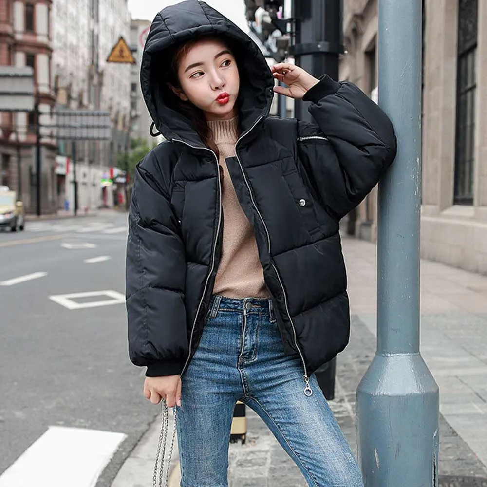 Зимняя утолщенная короткая куртка Wram повседневная облегающая парка на молнии с