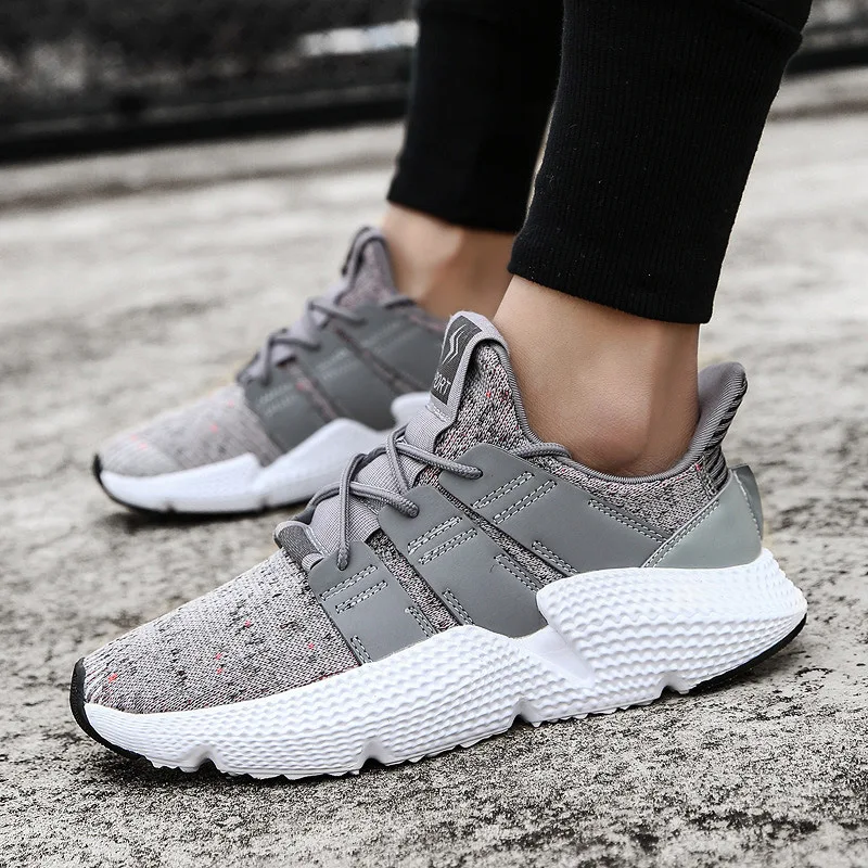 Мужская повседневная обувь сезон осень-лето 2019 дышащие брендовые кроссовки из