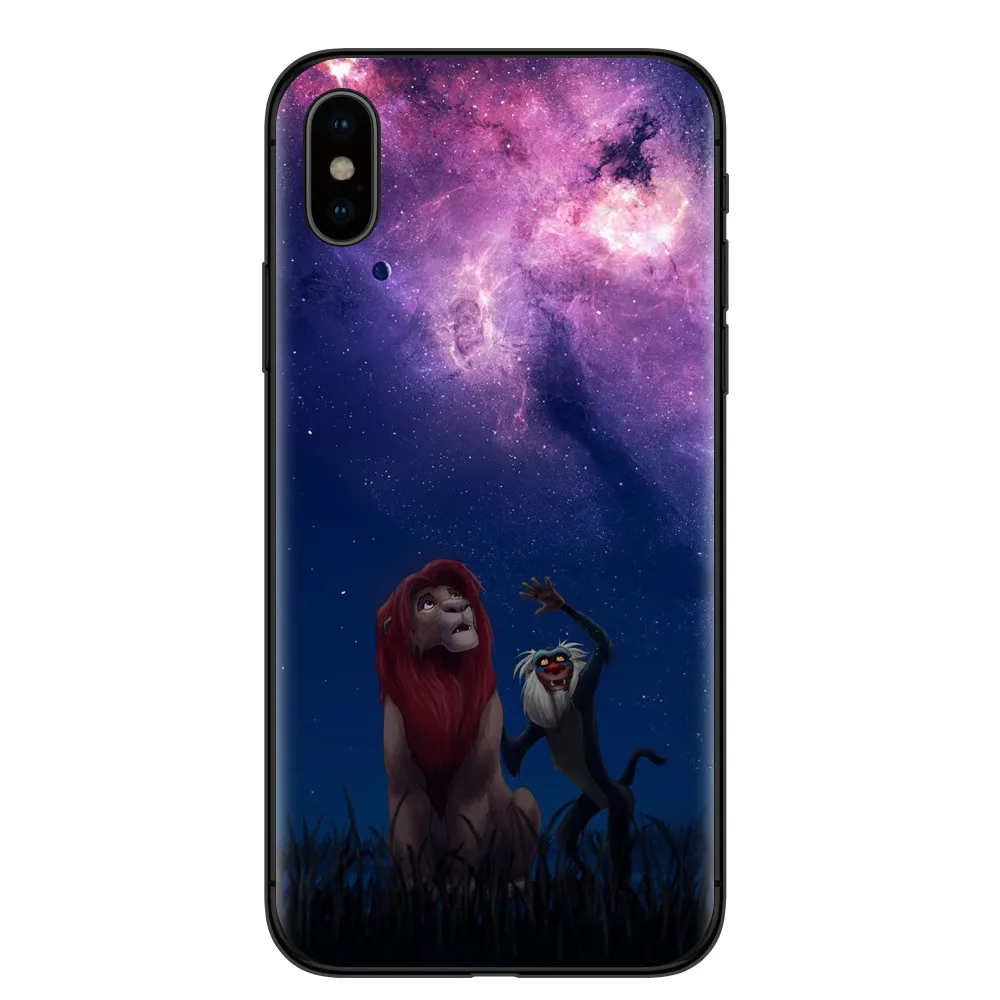 FUNNYRUI Король Лев чехол для iphone X XR XS Max 8 8plus 7 7plus Аксессуары для сотовых телефонов для iphone 6 6S Plus 5S SE - Цвет: T3581