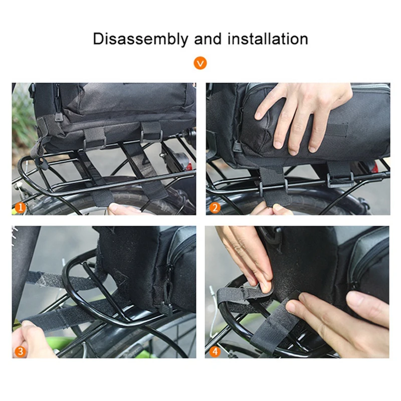 Велосипедные Сумки ACEXPNM велосипедная Сумка на багажник заднего сиденья сумка