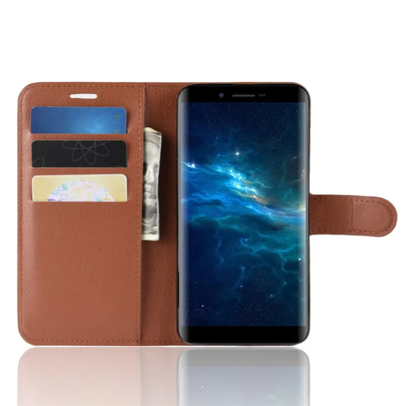 Doogee X60L Чехол Для X70 чехол Бумажник Кожаный флип с подставкой и Отделом для карт