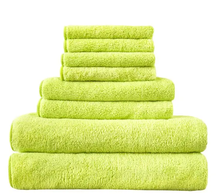 8 шт полиэстер нейлон быстросохнущее полотенце набор полотенца для рук и волос