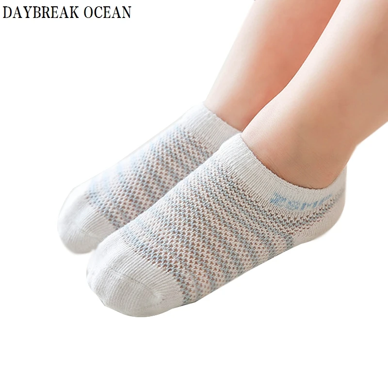 Ultrathin Breathable 3-8Y Star Moon Mesh Socks Spring Summer Toddler Baby Infant Kids Boy Girl Soft Cotton Children | Детская одежда и