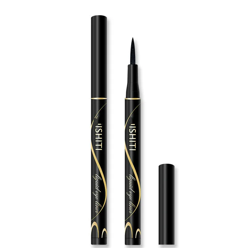 Водостойкая жидкая подводка для глаз Stila Черная Подводка макияжа карандаш