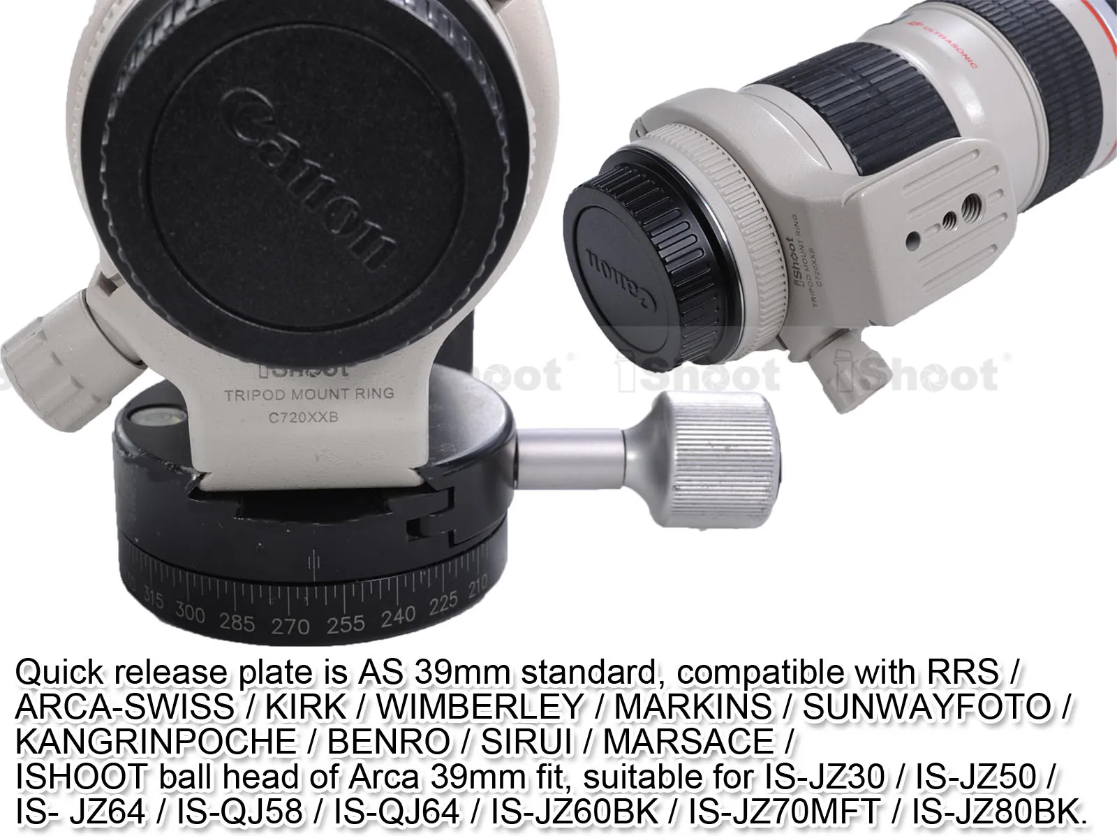 Кольцо для крепления объектива на воротнике Трипод Canon EF 70 200 мм f/4L USM IS 400 f/5 6 л 80