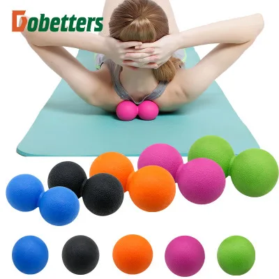200 Silicone Massage Massager Ball Rollers Peanut Myofascial Yoga Body Back Foot Trigger Point Therapy Antistress | Спорт и