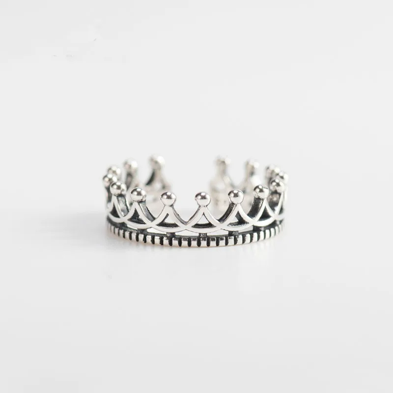 XIAGAO Infinit Crown кольца 925 пробы Серебряное Кольцо Уникальная любовь юбилей корейский стиль ювелирные изделия Рождественский подарок AART0204