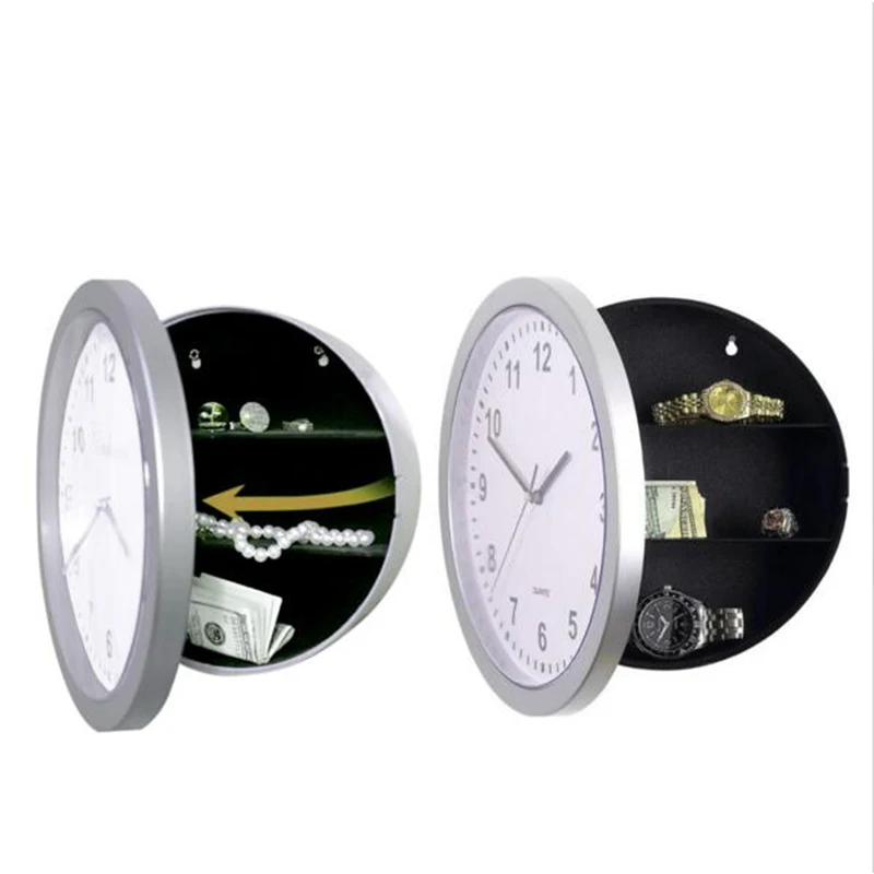 Новинка настенные часы 1 шт. безопасное секретное хранилище для денег ювелирных