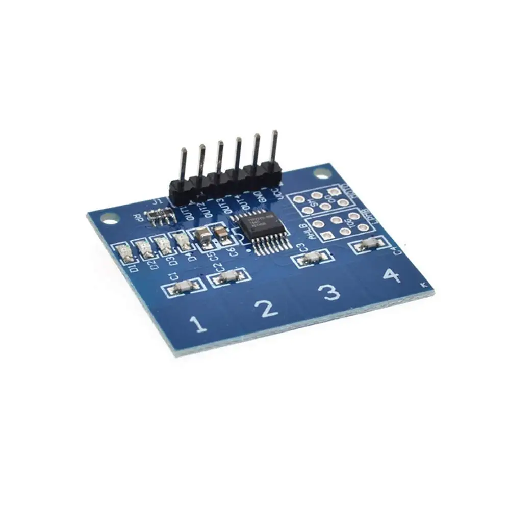 TTP224 4-канальный цифровой Емкостный переключатель сенсорный модуль плата
