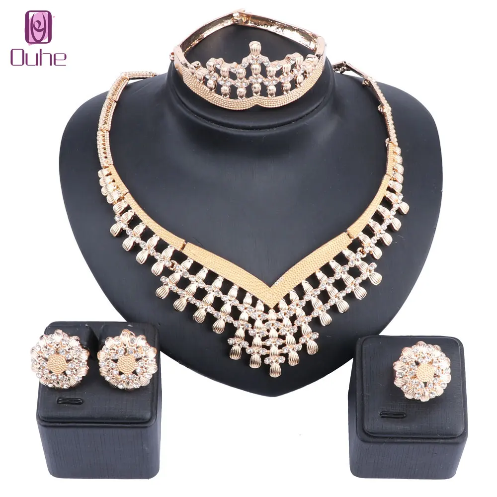 Комплект ювелирных изделий из африканских бусин Свадебные Ювелирные наборы в