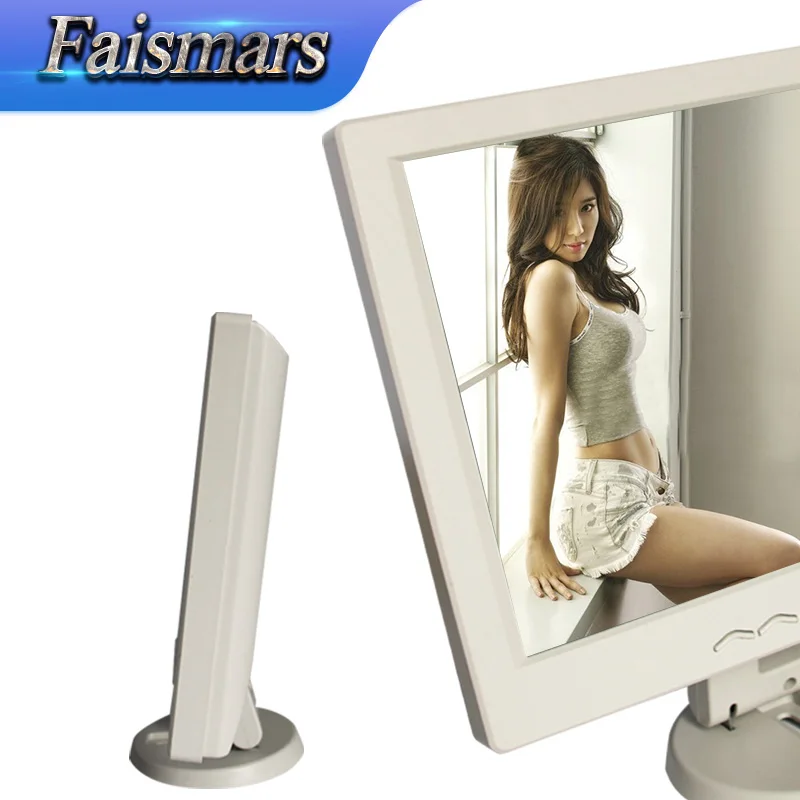 12 1 дюймовый ЖК резистивный сенсорный экран монитор/12 дюйма Белый