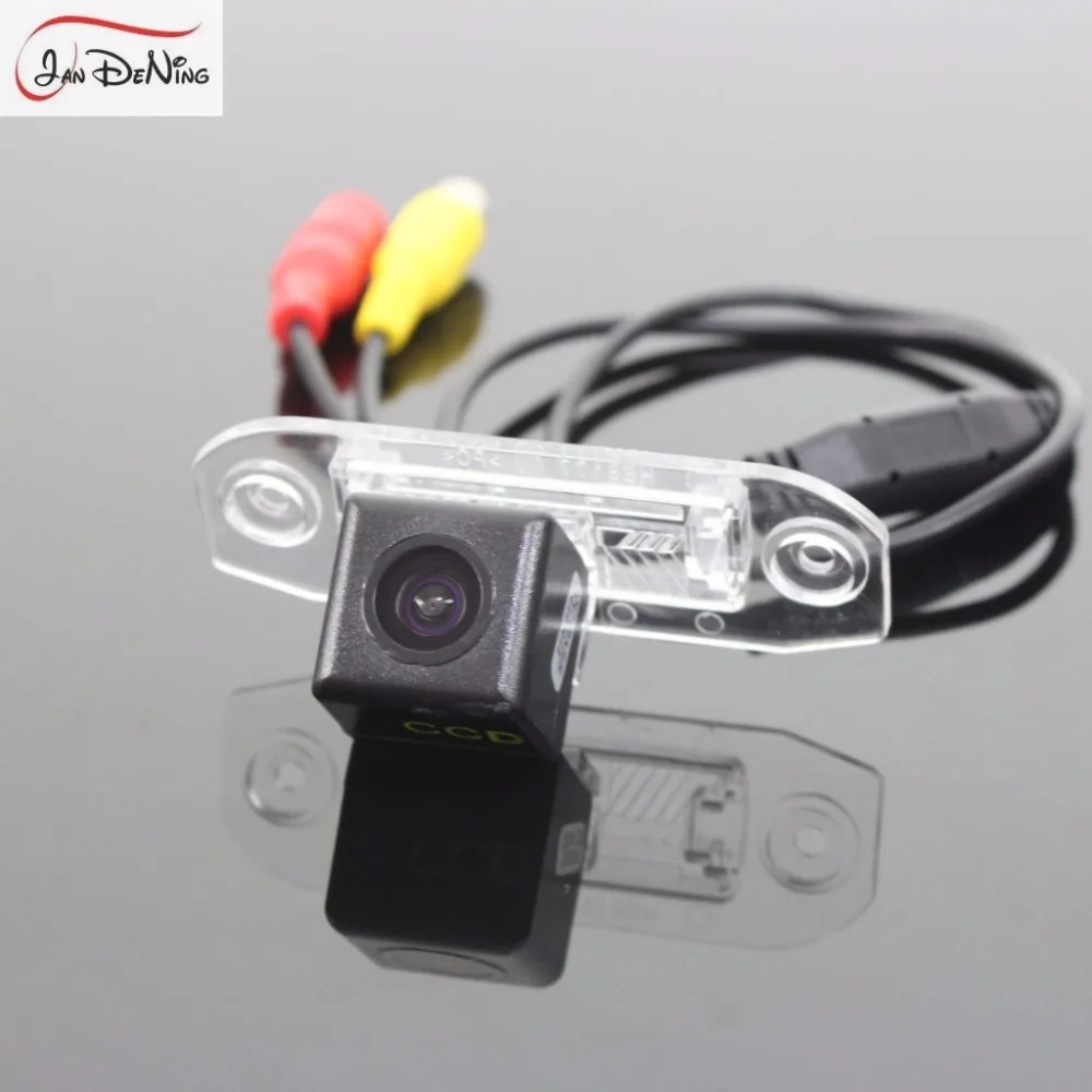 

JanDeNing HD CCD Car Rear View Parking/Backup Reverse Camera/ License Plate Light OEM For Volvo S80 S80L 2007-2015