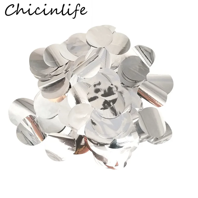 Chicinlife 1 сумка Круглые Конфетти посыпать свадебный душ Свадебная вечеринка стол Scatte Декор День рождения воздушные шары наполнитель поставки