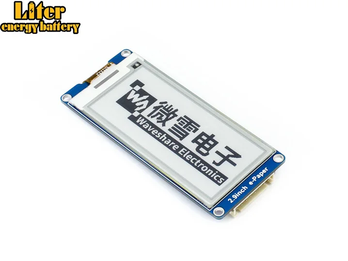 Модуль электронной бумаги Waveshare 296x1282 9 дюйма дисплей 2 'e Ink интерфейс SPI для Raspberry