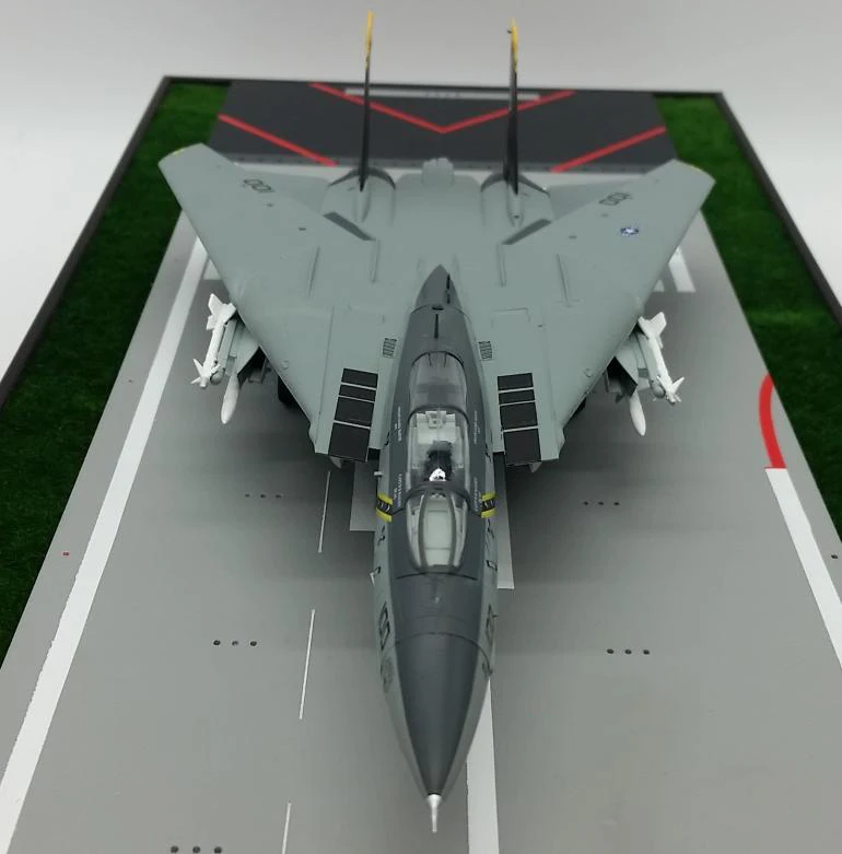1: 72 ВВС F14B VF-103 Истребитель модель бомбардировщика труба 37186 Коллекционная |