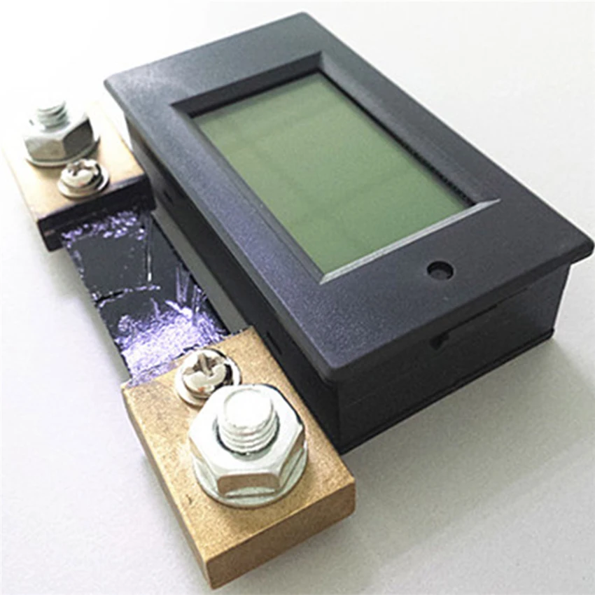 PEACEFAIR DC 6 5 100 V 4 IN1 цифровой ЖК дисплей Напряжение ток Мощность энергии Вольтметр