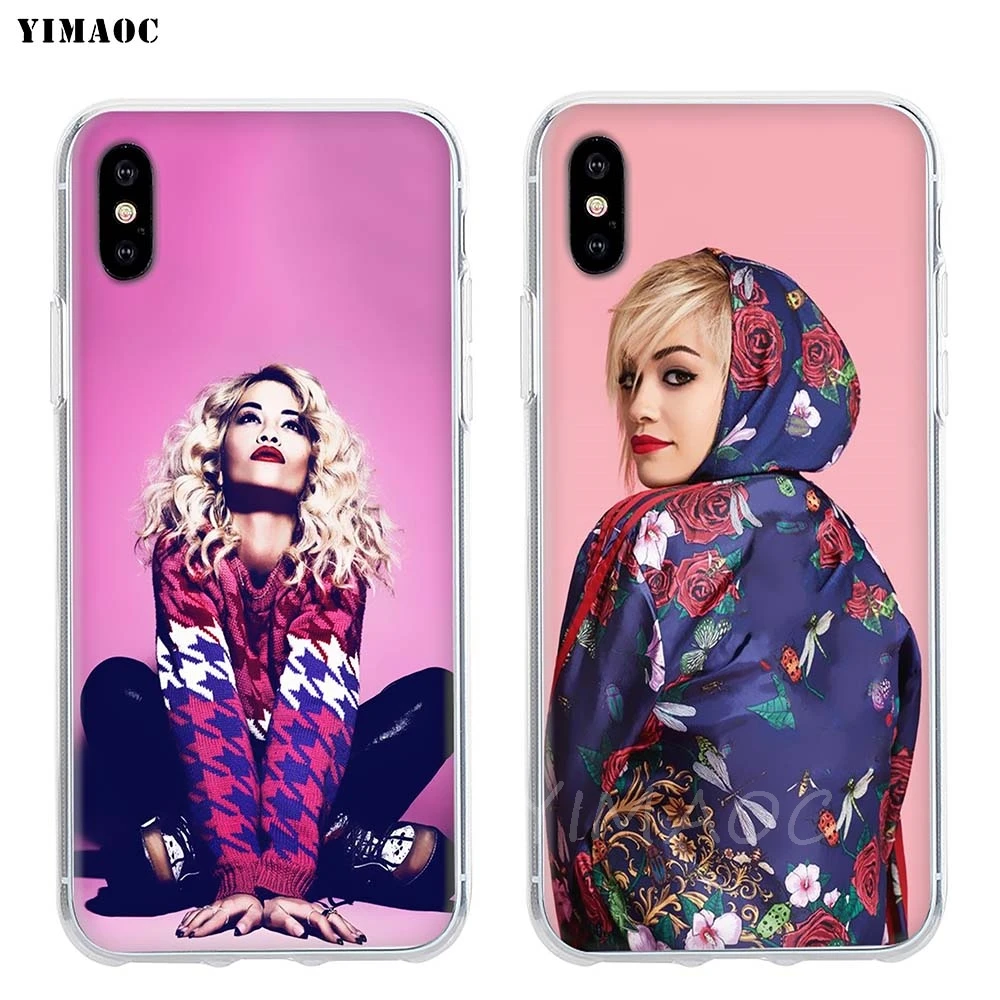 YIMAOC Rita Ora Soft Case TPU Silicone Cover for iPhone 8 7 6 6S Plus 5 5S SE X XR XS 11 Pro Max Shell Cases |