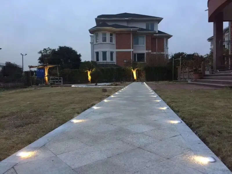 

CREE Led Floor Decking Lights 12V 24V 1W 3W Led Underground Lighting IP67 Waterproof Buried Lamps Spot encastrable Sol Outside