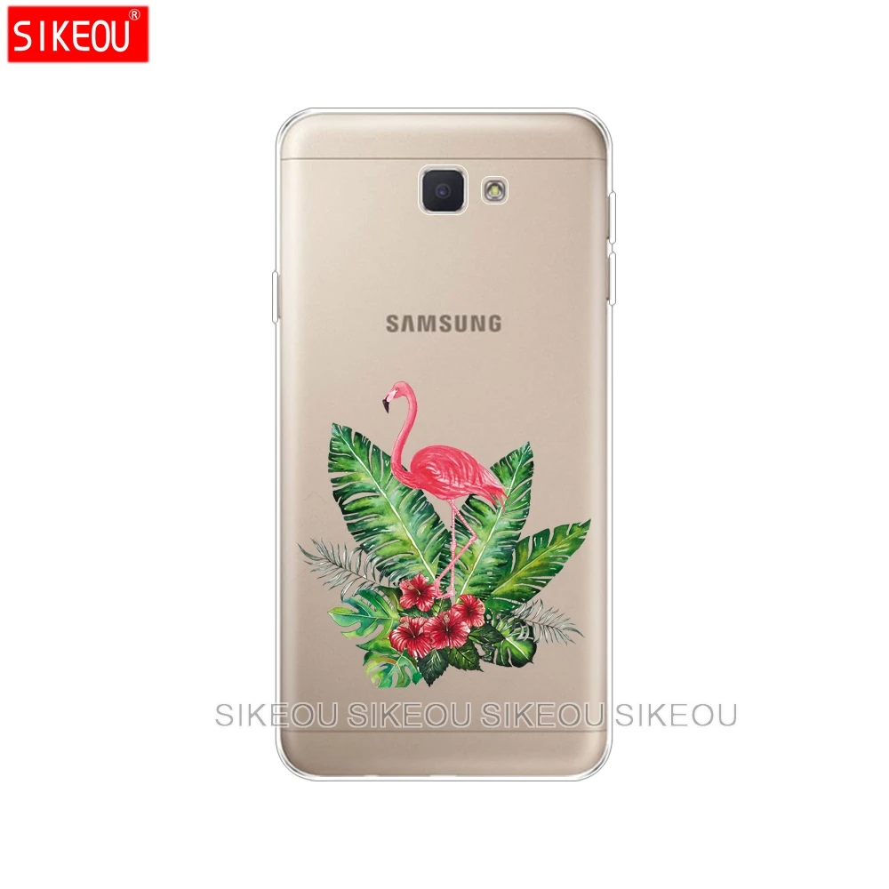 SIKEOU Силиконовые Мягкие ТПУ чехлы для Samsung Galaxy J7 Prime SM G6100 G610F G610M чехол On7 2016