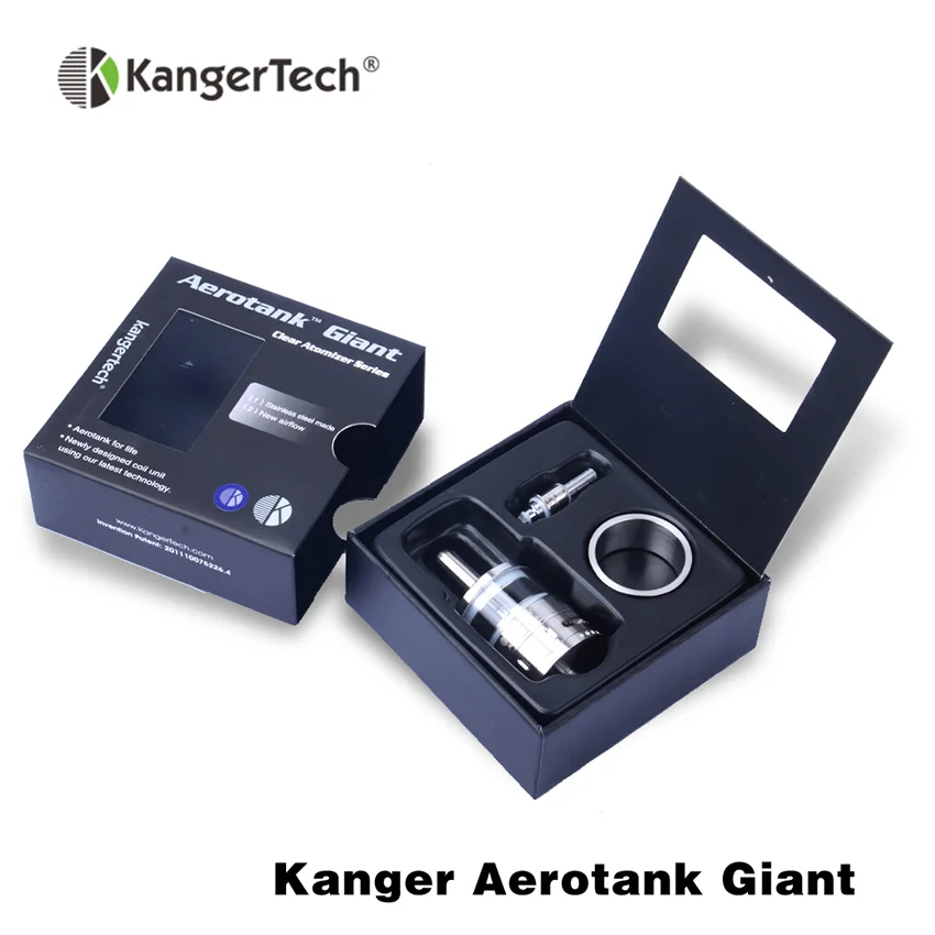 100% оригинал Kangertech аэротенк гигант распылителя электронная сигарета распылитель