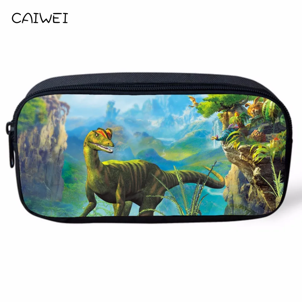 Косметичка для мужчин классная сумка макияжа с 3D принтом животных и динозавров