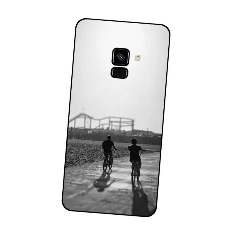 N265 красивые пейзажи Черный силиконовый чехол для Samsung Galaxy J2 J3 J4 J5 J6 J7 J8 Pro Plus Prime 2018